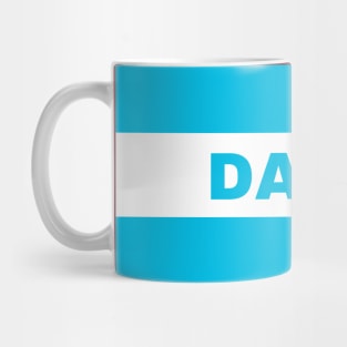 Danli City in Honduras Flag Colors Mug